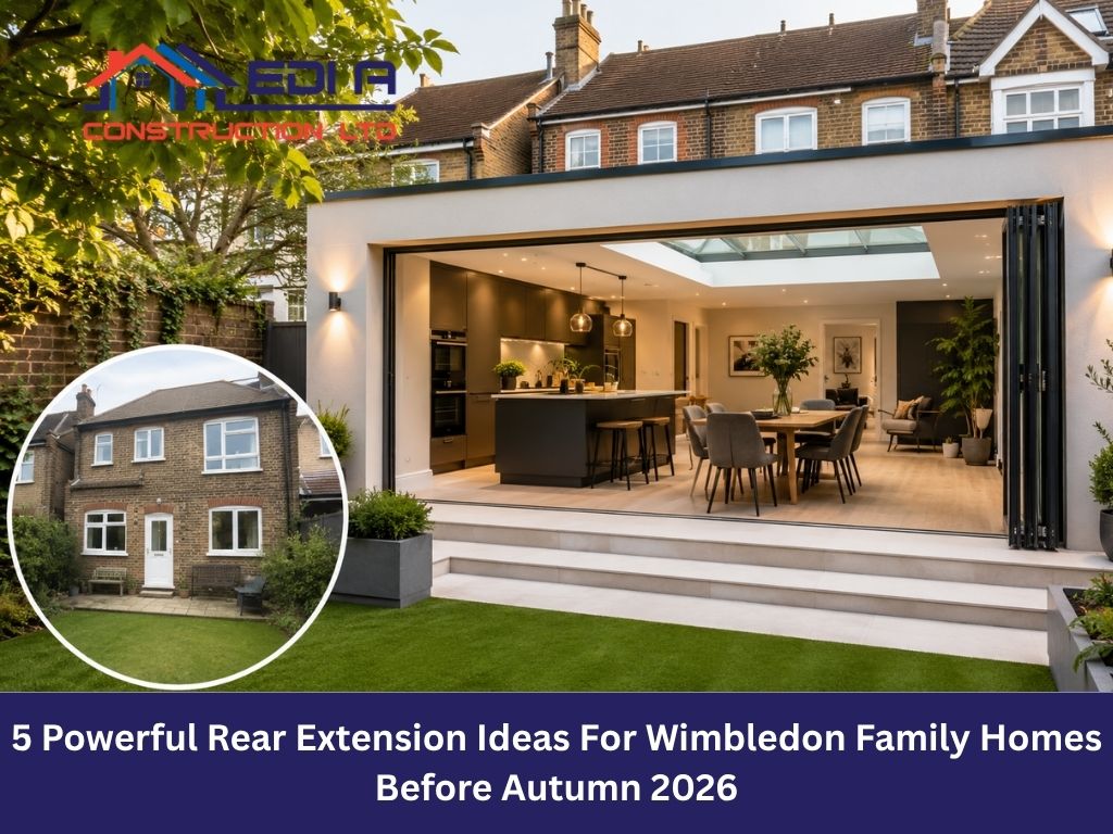 5 Powerful Rear Extension Ideas for Wimbledon Family Homes Before Autumn 2026
